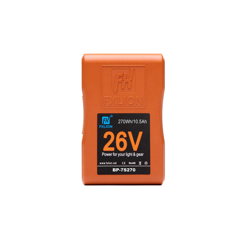 Fxlion 26V 270Wh V-lock Charger | BP-7S270 | V Mount | V Lock Battery Charger - MQ Group
