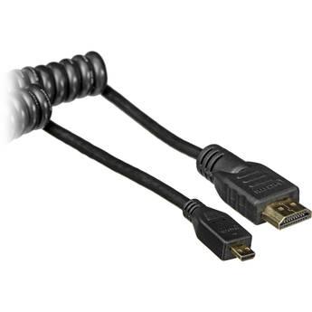 Atomos Coiled Micro HDMI to Full HDMI Cable (50cm) | SKU ATOMCAB014 - MQ Group