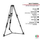 Manfrotto MVTTWINFA 645 Fast Twin Leg MS Tripod | Video Tripod - MQ Group