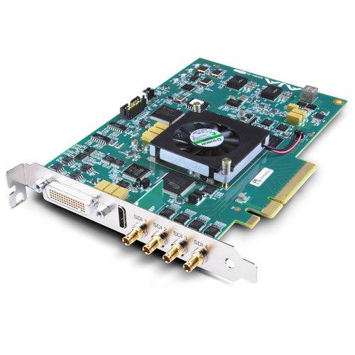 AJA 4K/2K/3G/Dual Link/HD/SD I/O, 10-bit PCIe card, HDMI output with HFR support - MQ Group