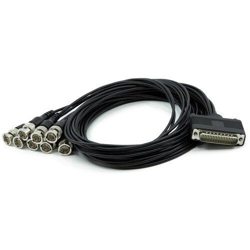AJA 12G-AM BNC breakout cable, 8-Ch In and 8-Ch Out - MQ Group