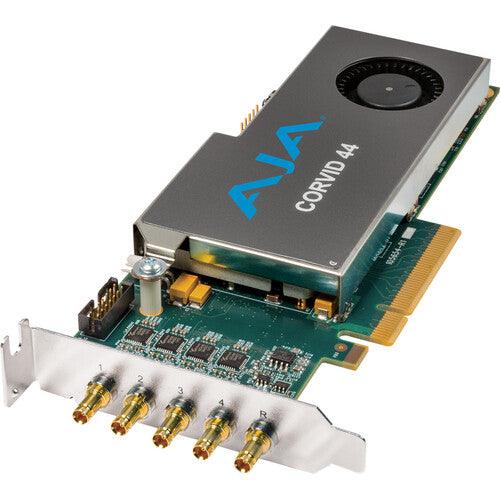 AJA Corv44-S Low-profile 8-lane PCIe, 4 x SDI independently configurable - MQ Group