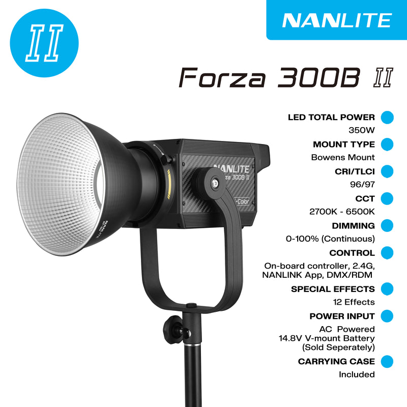 Forza 300B MK2 Monolight Bi-color Kit, DMX, Bluetooth, 2.4G | Forza 300B II