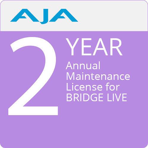 AJA BRIDGE LIVE 2 Year Maintenance License, from date of invoice - MQ Group