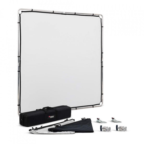 Manfrotto MLLC2201K Pro Scrim All In One Kit Large (6.5 x 6.5ft) - MQ Group