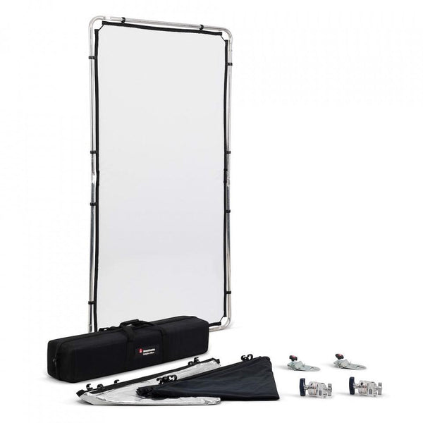 Manfrotto MLLC1201K Pro Scrim All In One Kit Med (3.6 x 6.5ft) - MQ Group