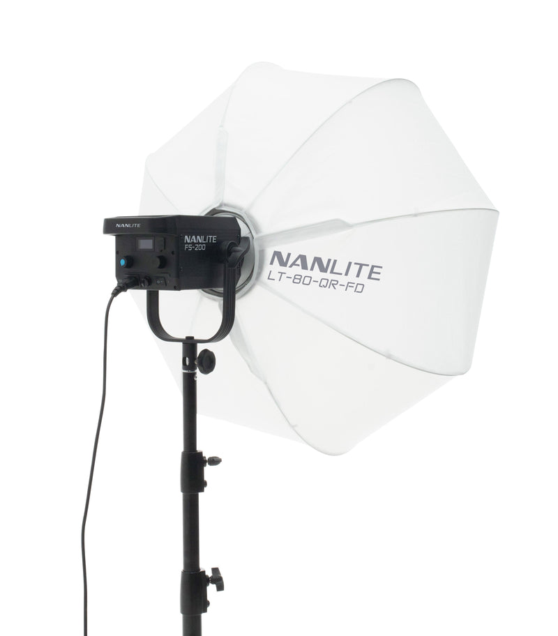 NANLITE LT-80-QR-FD Full Diffusion Lantern softbox QRM 80cm Bowens (Accessory Only) - MQ Group