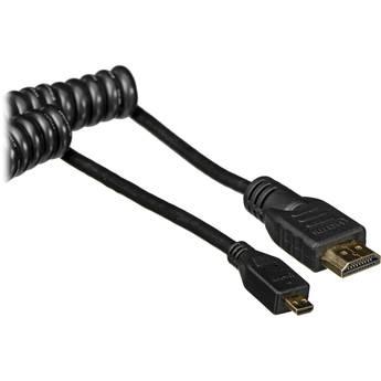 Atomos Coiled Micro HDMI to Full HDMI Cable (30cm) | SKU ATOMCAB015 - MQ Group