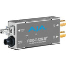 AJA FiDO 1-Channel 12G-SDI to Single Mode ST Fiber Transmitter - MQ Group